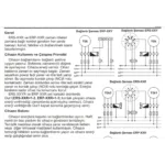Tense ERS-03DY 8 Pin Soketli Zaman Rölesi 3DK,PANO Tipi 48X48MM - Görsel 2