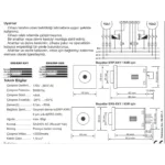 Tense ERS-03DY 8 Pin Soketli Zaman Rölesi 3DK,PANO Tipi 48X48MM - Görsel 3