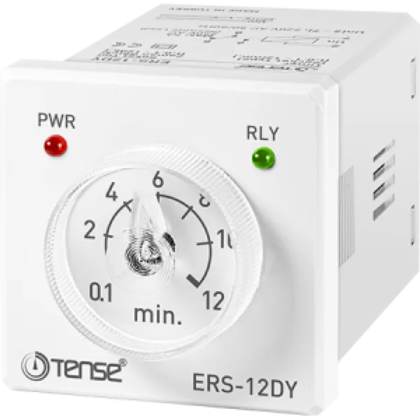 Tense ERS-12DY 8 Pin Soketli Zaman Rölesi 12DK,PANO Tipi 48X48MM