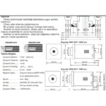 Tense ERS-30Y 8 Pin Soketli Zaman Rölesi 30SN,PANO Tipi 48X48MM - Görsel 3