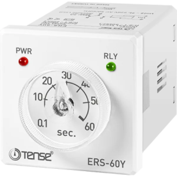 Tense ERS-60Y 8 Pin Soketli Zaman Rölesi 60SN,PANO Tipi 48X48MM