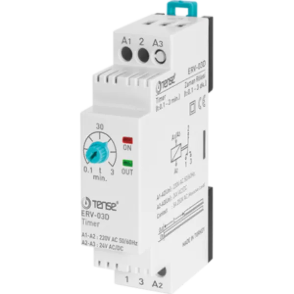 Tense ERV-03D W-OTOMAT Zaman Rölesi 3DK