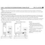 Tense ERV-ST Start Stop Rölesi, Klasik Kutu, 220V AC (50-60 Hz.) - Görsel 2
