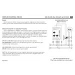 Tense GK-04S Trifaze Aşırı -Düşük Gerilim Kontrol Rölesi Klasik DIN Kutu - Görsel 2