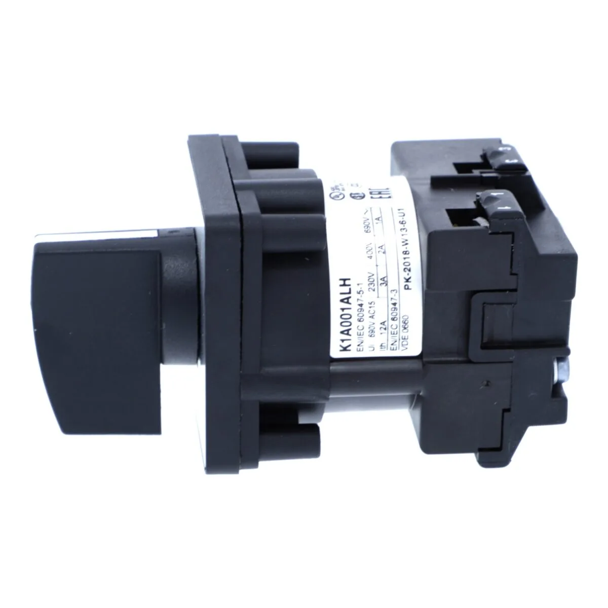 Schneider K1F003MLH 12A 0-1-2 Pako Şalter Ampermetre Anahtarı - Görsel 2