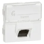 Legrand 076507 Data Prizi, RJ45 CAT6 Stp, 45°, 2M, Beyaz