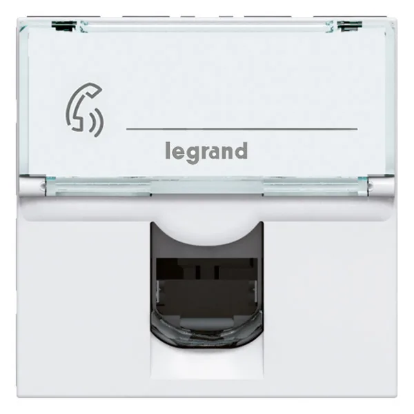 Legrand 076555 RJ45 CAT5E Ftp, 2 Modül, Beyaz