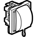 Legrand 077014 S.armada Kordonlu Vavien Anahtar 10 A, 2M, Beyaz