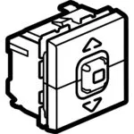 Legrand 077025 S.armada Panjur/stor Liht, 2M, Beyaz