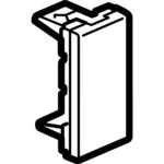 Legrand 077070 S.Armada 1m, boşluk kapağı, beyaz