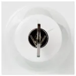 Legrand 077073 S.armada 3 Konumlu Kilitli Anahtar, Beyaz, 2M