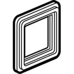 Legrand 077881 Soliroc IP20 kapaksız sistem Armada adaptörü