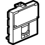 Legrand 078604 S.armada, 1 Keystone Konnektör İçin, 2M