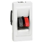 Legrand 078750 Hoparlör Prizi, 1 Mod, Beyaz