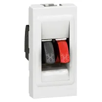 Legrand 078750 Hoparlör Prizi, 1 Mod, Beyaz