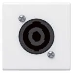 Legrand 078760 Sistem Armada 4 Kutuplu Dişi Speakon Priz -beyaz - 2MODüL