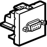 Legrand 078765 Sistem Armada SUB D prizler -9 kontak vidalı bağlantı