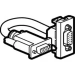 Legrand Armada HD15 Önceden Sonlandırılmış Priz (Vga)