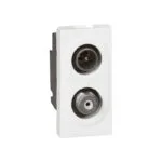 Legrand 078795 TV-SAT Prizi, 1M, Beyaz