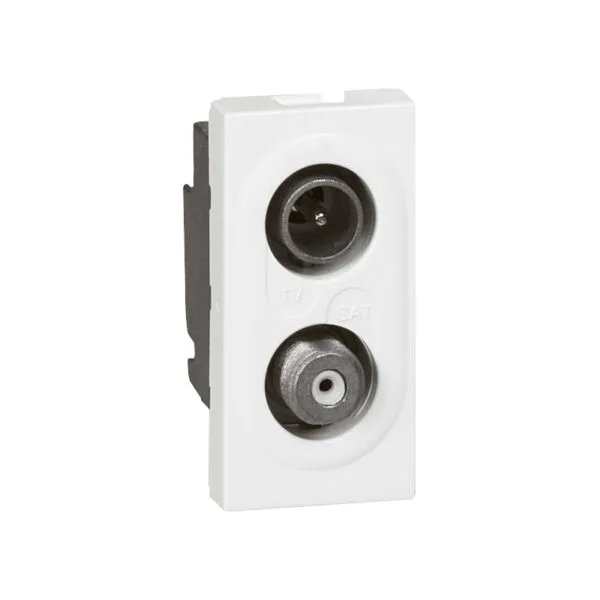 Legrand 078795 TV-SAT Prizi, 1M, Beyaz