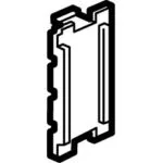 Legrand 079106 S.Armada Kaideler için boşluk kapakları 6m