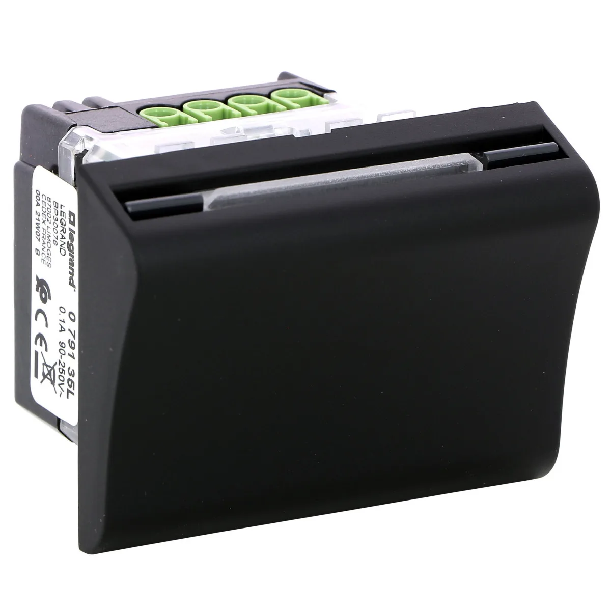 LG-079135L-WEB-R Legrand 079135L Energy Saver Anahtar, Siyah