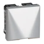 Legrand 079249 Kablo Çıkış Kapağı, 20A, 2M, Alüminyum