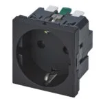 Legrand 079350L Top. Priz, Ç.k, Oto. , 16A, 250V~, 2M, Siyah