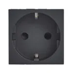 Legrand 079351L Top. Priz, Ç.k, Vidalı , 16A, 250V~, 2M, Siyah