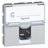 Legrand 079455 RJ45 CAT5E Ftp, 2 Modül, Alüminyum