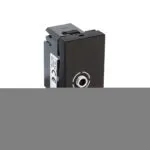 Legrand 079564L 3,5 mm jack plug için priz, vidalı bağlantı, Siyah