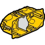 Legrand 080042 Batibox alçıpan Buat İkili - 4/5 modül - Derinlik:40mm