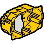 Legrand 080049 Batibox alçıpan Buat 3modül için Derinlik:40mm