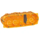 Legrand 080053 Batibox alçıpan Buat Üçlü - 6/8 modül - Derinlik:50mm