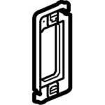 Legrand 080250 Sistem Armada Kaide 1 Modül için