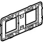 Legrand Armada 4,5 Yada 2X2 Modül için Yatay veya Dikey Montaj