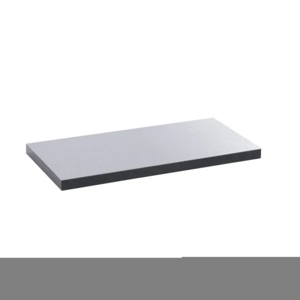 Legrand 088145 Gömme tipi döşeme altı buat için sonlandırma kapağı, metal, paslanmaz çelik, 8 veya 12 modül