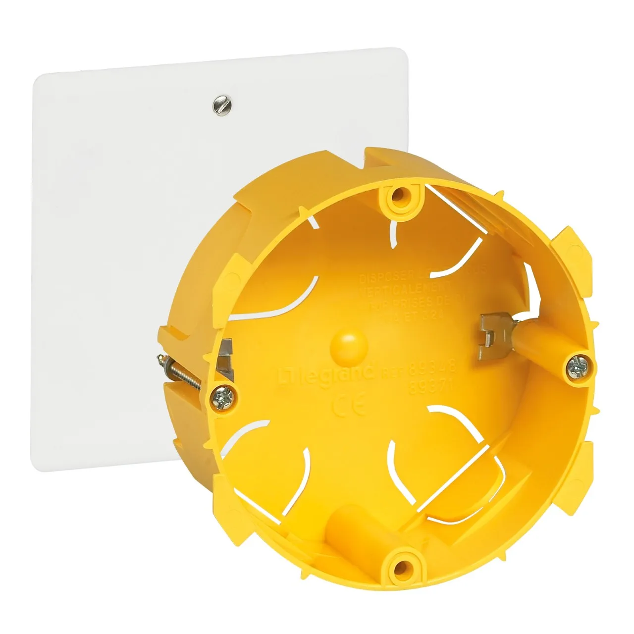 LG-089371-WEB-R Legrand 089371 Batibox Dağıtım kutusu Dıştan boyutları. Ø85 x 40 mm