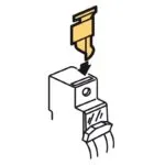 Legrand 406304 Mühürlenebilir vida kapağı 1modül için