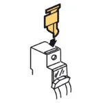 Legrand 406312 Mühürlenebilir vida kapağı 1.5 modül için