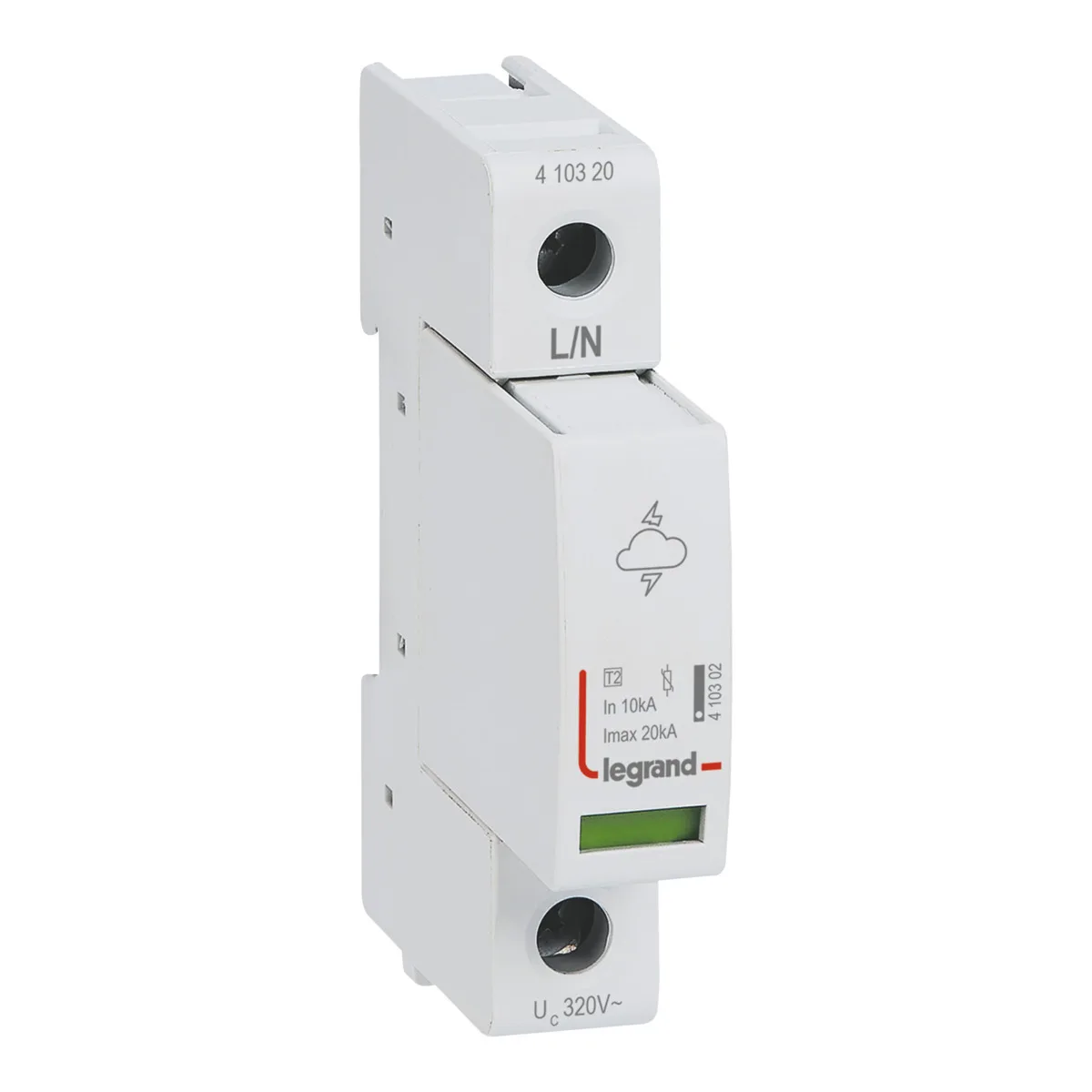 LG-410320-WEB-R Legrand 410320 Spd T2/20KA 1P 320V