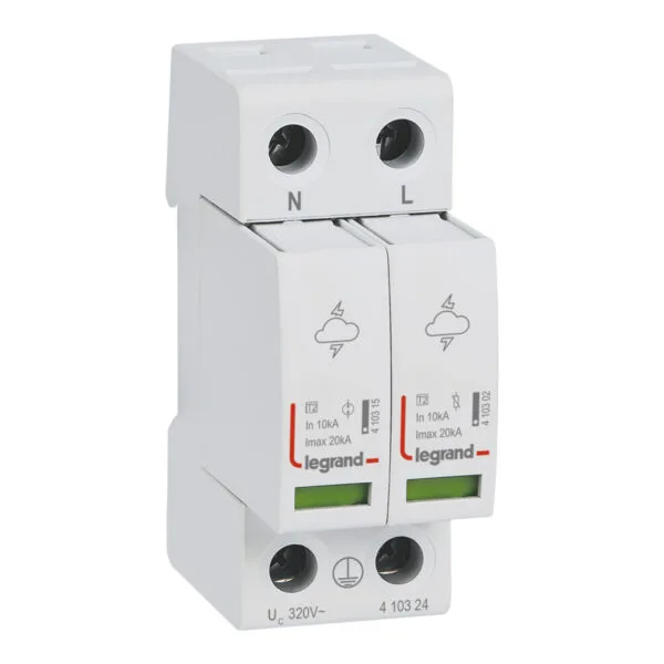 Legrand 410324 Spd T2/20KA 1P+N 320V