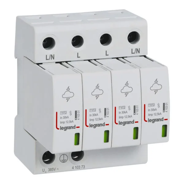 Legrand 410373 Spd T1+t2/12.5ka 4P 385V