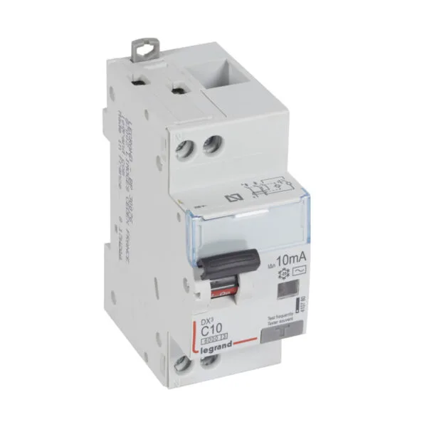 Legrand 410780 Dx³ Rcbo 10A 1P+N AC Tip 10MA