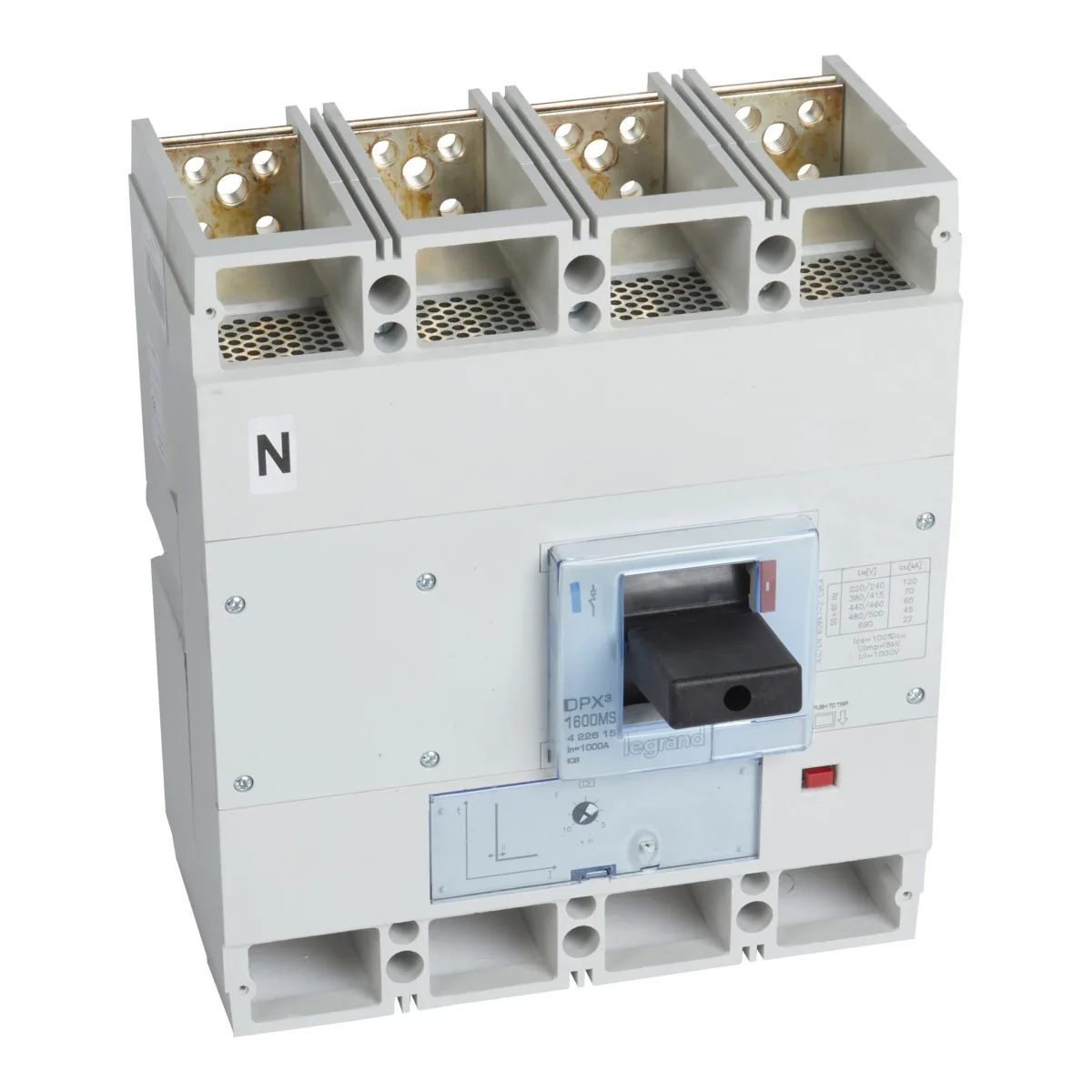 LG-422615-WEB-R Legrand 422615 DPX31600 M. Seul 70KA4P 1000A