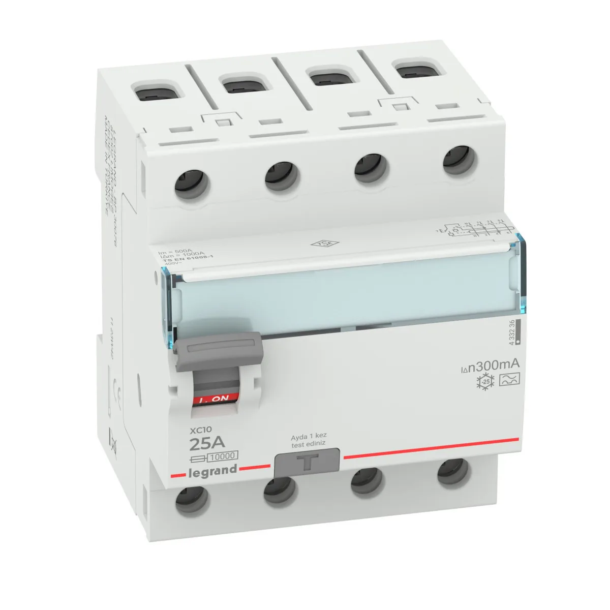 LG-433236-WEB-R Legrand 433236 XC10 4P 25A A 300MA