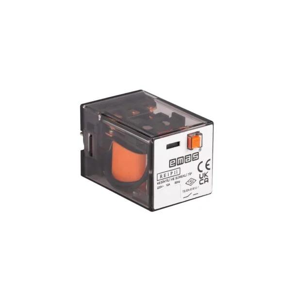 EMAS Röle 3 Kontak 11 Pin 12 V AC