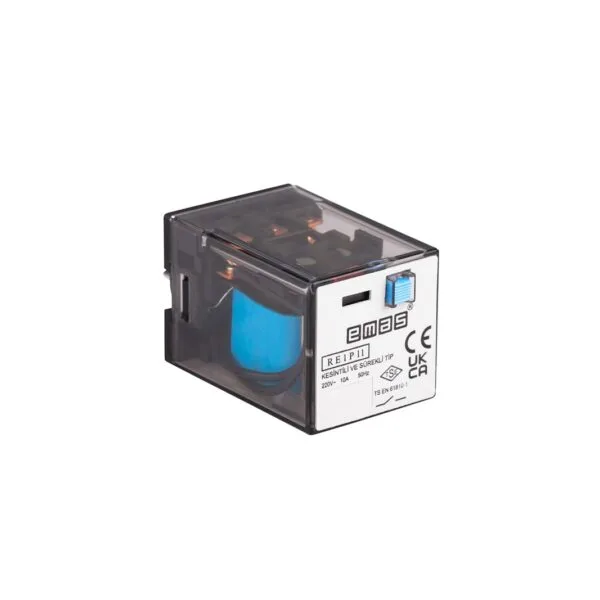 EMAS Röle 3 Kontak 11 Pin 12V DC