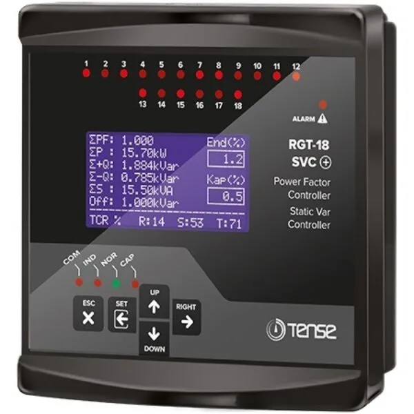 Tense RGT-18 Svc Reaktif Güç Kontrol Rölesi