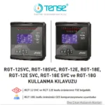 Tense RGT-18 Svc Reaktif Güç Kontrol Rölesi - Görsel 2